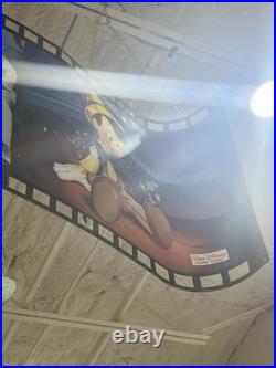 Vintage Blockbuster Film Reel Store Display