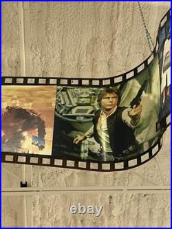 Vintage Blockbuster Film Reel Store Display