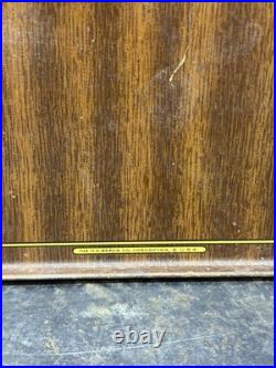 Vintage Blue Bird Mans Handkerchief Tin Litho Advertising Display Men's Clothing