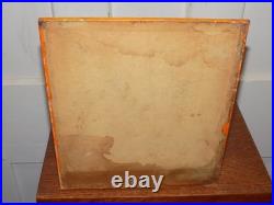 Vintage Blue Jay Corn Plasters Cardboard 2 Drawer Store Display