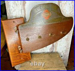 Vintage Bluegrass Tools Wooden Store Display Hatchet Axe Hammer Original