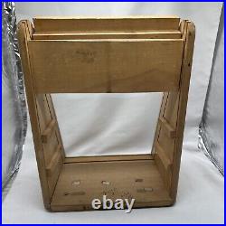 Vintage Boker Tree Brand Knife Display Case Showcase Missing Pieces