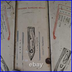 Vintage Boye Brand Needles And Shuttles Store Counter Display Fresh Barn Find