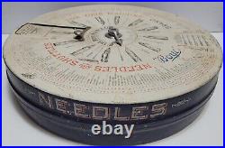 Vintage Boye Brand Needles And Shuttles Store Counter Display With Stock