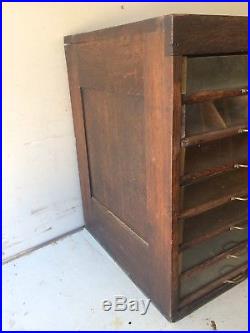 Vintage Brainerd & Armstrong's General Store Advertising Spool Silk Cabinet Case