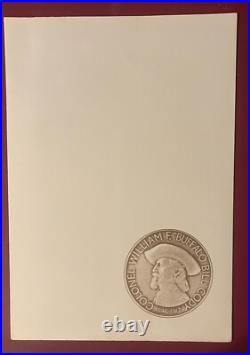 Vintage Buffalo Bill Library Dime Store Cover Set of 4+ Original Portfolio/Lette