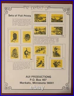 Vintage Buffalo Bill Library Dime Store Cover Set of 4+ Original Portfolio/Lette