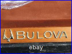 Vintage Bulova Accutron Watch Advertising Display Sign Store Watchmaker Shop