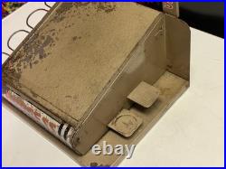 Vintage Burgess Battery Store Display Stand Antique Countertop Display