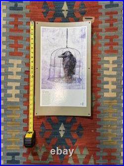 Vintage Burton 2001 Seven Snowboard In-store Display Art John Copeland Raven