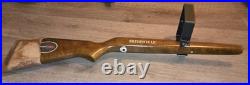 Vintage Bushnell HOLOsight Dealer Display Dummy Rifle Stock Advertising Prop