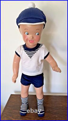 Vintage Buster Brown Advertising Store Display Mannequin 25 Original Clothing