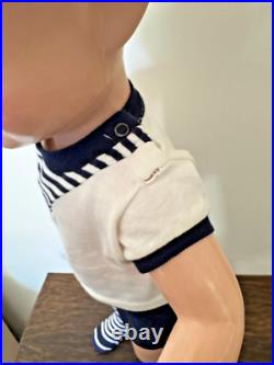 Vintage Buster Brown Advertising Store Display Mannequin 25 Original Clothing