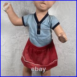 Vintage Buster Brown Advertising Store Display Mannequin with Dog And Clothing 29