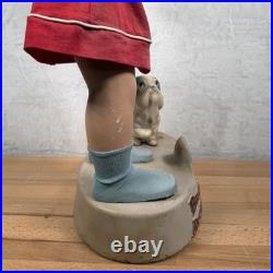 Vintage Buster Brown Advertising Store Display Mannequin with Dog And Clothing 29