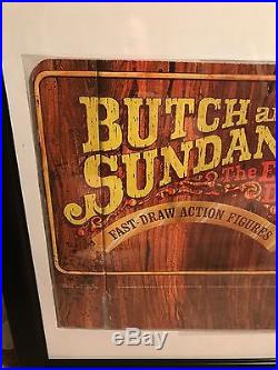 Vintage Butch and Sundance Kenner store display similar to Star Wars header 1979
