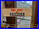 Vintage-COMIC-BOOK-non-spinner-RACK-Metal-Store-Display-BEST-Marvel-DC-Comics-01-dvc