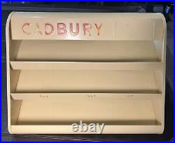 Vintage Cadbury Retail General Store Display Case