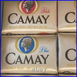 Vintage Camay Soap Tin Counter Top Store Display Sign Full