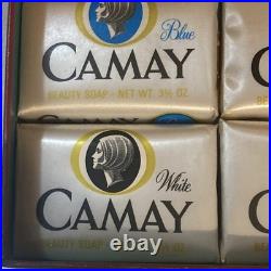 Vintage Camay Soap Tin Counter Top Store Display Sign Full