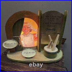 Vintage Carol Channing Priscilla Jewelry Rings Advertsing Store Display Sign