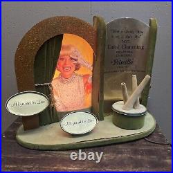 Vintage Carol Channing Priscilla Jewelry Rings Advertsing Store Display Sign