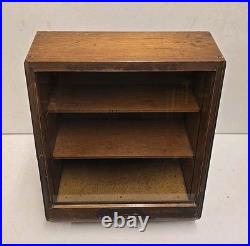 Vintage Case XX Cutlery Advertising Pocket Knife Countertop Display Cabinet Case