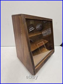 Vintage Case XX Cutlery Advertising Pocket Knife Countertop Display Cabinet Case