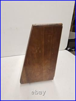 Vintage Case XX Cutlery Advertising Pocket Knife Countertop Display Cabinet Case