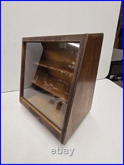 Vintage Case XX Cutlery Advertising Pocket Knife Countertop Display Cabinet Case