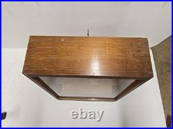 Vintage Case XX Cutlery Advertising Pocket Knife Countertop Display Cabinet Case