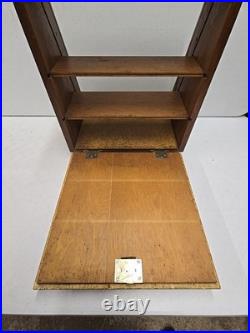 Vintage Case XX Cutlery Advertising Pocket Knife Countertop Display Cabinet Case