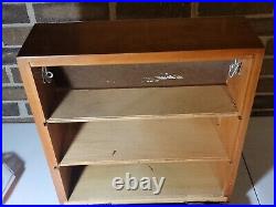 Vintage Case XX Knife Cutlery Store Display Case Cabinet With Key 18 X 16 X 10