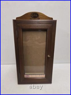 Vintage Case XX Pocket Knife Store Counter Top 6 Drawer Display Cabinet & Key