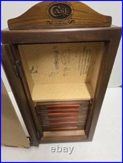 Vintage Case XX Pocket Knife Store Counter Top 6 Drawer Display Cabinet & Key Vintage Case XX Pocket Knife Store Counter Top 6 Drawer Display Cabinet & Key