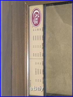 Vintage Case XX Pocket Knife Store Counter Top 6 Drawer Display Cabinet & Key