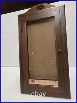 Vintage Case XX Pocket Knife Store Counter Top 6 Drawer Display Cabinet & Key