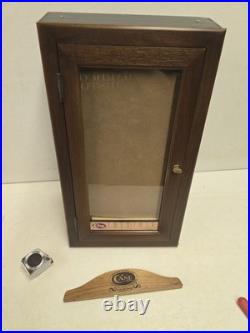 Vintage Case XX Pocket Knife Store Counter Top 6 Drawer Display Cabinet & Key