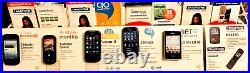 Vintage Cell Phone Store Display Motorola LG ZTE Tracphone T-Mobile ATT with