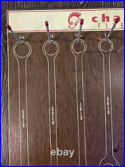 Vintage Challenger Fine Tools Store Display Tool Board Large 48