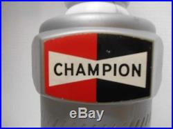 Vintage Champion Spark Plug Plastic Advertising Store Display 22.5 Tall