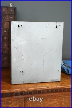 Vintage Champion Spark Plug Service Station Oil Parts Auto Cabinet sign metal