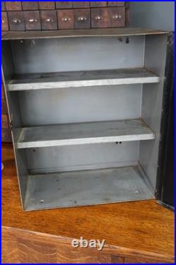 Vintage Champion Spark Plug Service Station Oil Parts Auto Cabinet sign metal