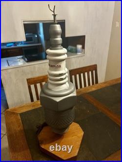 Vintage Champion Spark Plug Store Display Lamp Conversion 1960's
