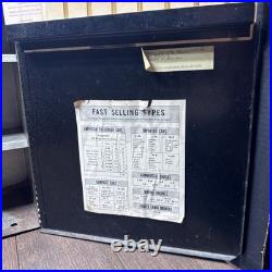 Vintage Champion Spark Plugs Cabinet