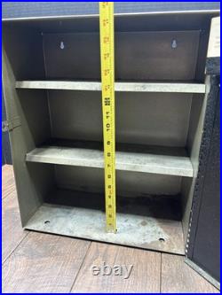 Vintage Champion Spark Plugs Cabinet