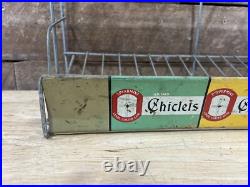 Vintage Chicklets Dentyne Beemans Gum Wire Store Countertop Display Rack Basket