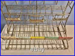 Vintage Chiclets Dentyne Beemans Gum Wire Countertop Rack Candy Store Display