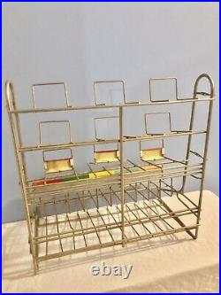 Vintage Chiclets Dentyne Beemans Gum Wire Countertop Rack Candy Store Display