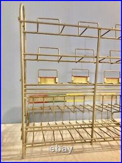 Vintage Chiclets Dentyne Beemans Gum Wire Countertop Rack Candy Store Display